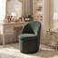 Fauteuil d'appoint pivotant avec dossier haut-1690956890