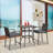 Secondino 2 - Person Patio Dining Set with Rectangular Table , Cushions Included-1643679228