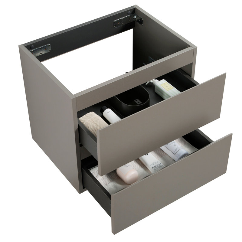 Commode décorative Amryis, Gris