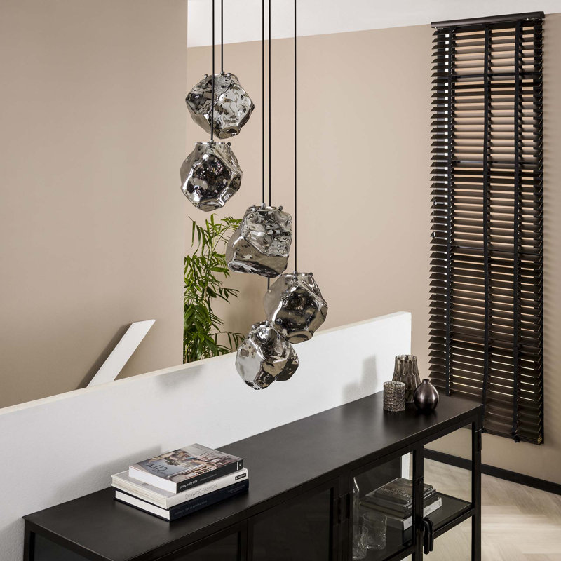 5 - Light Smoked Glass Pendant