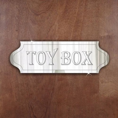 Toy Box Decorative Sign