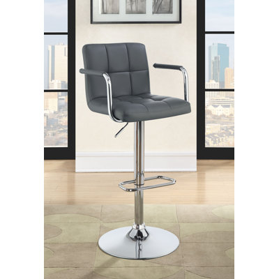 BillyRay Swivel Adjustable Height Bar Stool