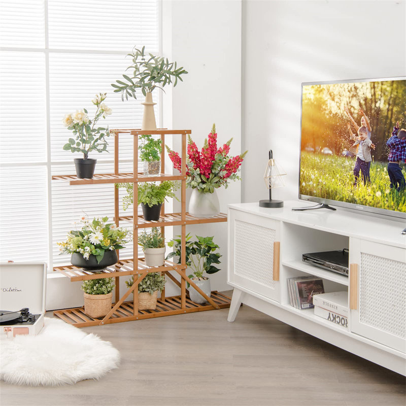 Amonie Wood Plant Stand, Wood
