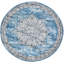 Tapis bleu / gris à motif abstrait Weingartner-598818135