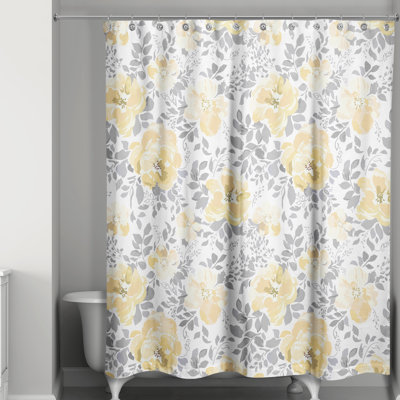 Daijon Floral Shower Curtain