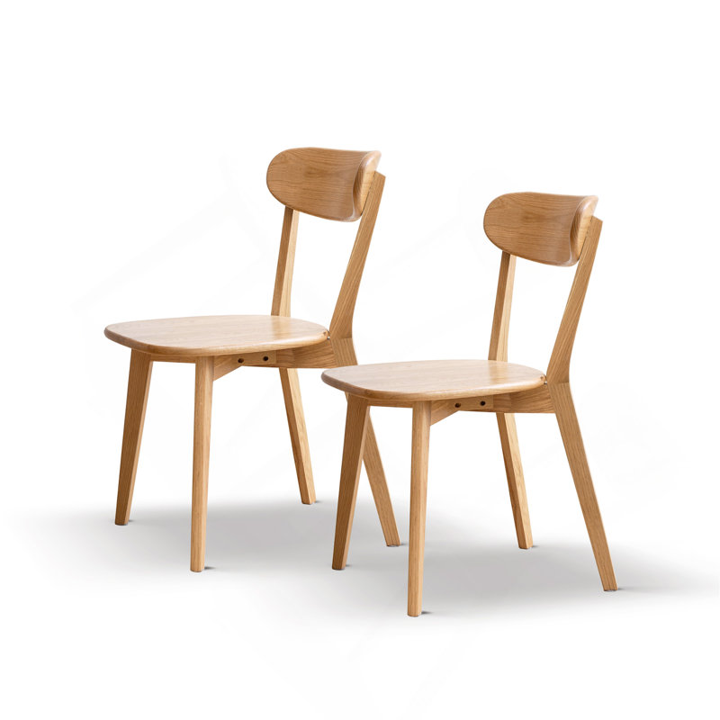 Nature Wood Dining Chair-1chair, Oak, 1