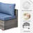 Audris 4 - Person Patio Conversation Set with Cushions-1484615137