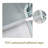 Shower Door 34-1/8" X 72" Semi-Frameless Neo-Angle Hinged Shower Enclosure-111798385