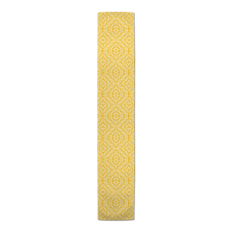 Chemin de table Bromell, P 16 po x L 90 po, Jaune