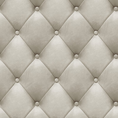 Faux Plush Quilted Diamond Upholstery Wallpaper