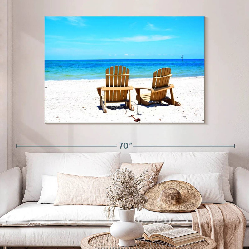 Chaises Miami Gillard, H 34 po x l 51 po