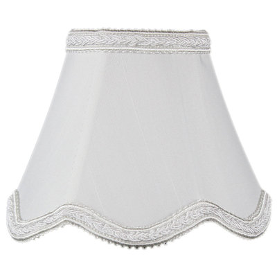 4 in. H x 5 in. W Linen Bell Candelabra Shade