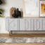 Tapis de couloir intérieur / extérieur en pierre gris / beige 2 pi x 20 pi (2 pi 3 po x 20 pi) Joni de Tapis Branch-598999989