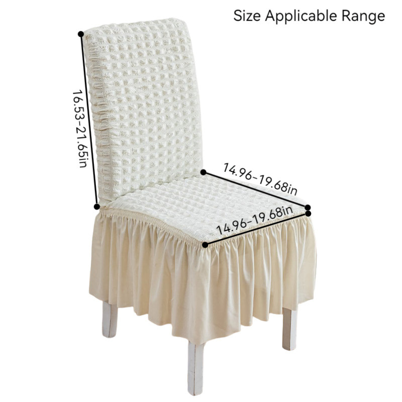 Housse pour chaise de salle à manger