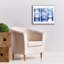  «Blue Geometric Abstract 1» par Wild Apple Portfolio, art mural sur toile, 24 po x 20 po