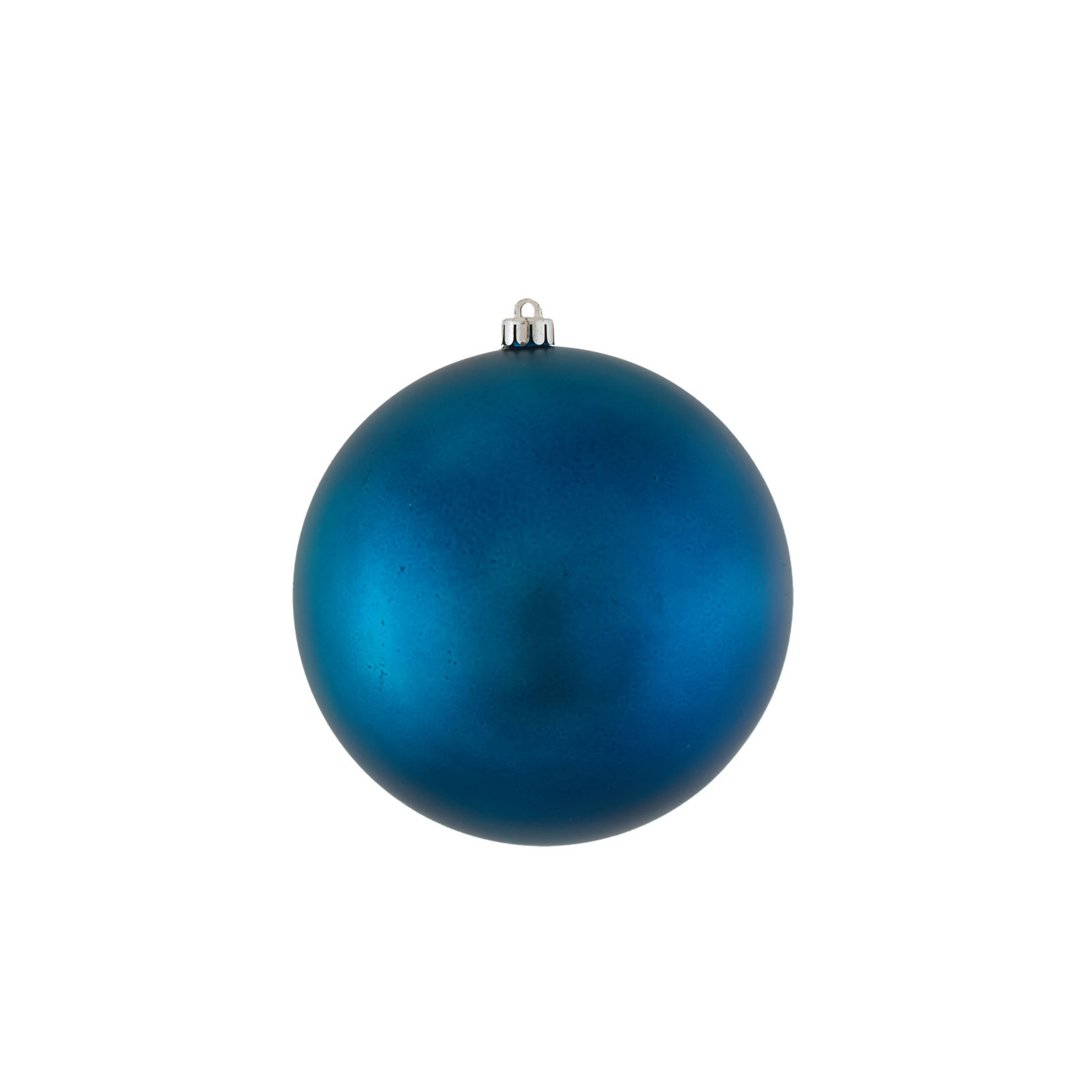 Christmas Ball Ornament, Sea Blue, 6" H x 6" W x 6" D