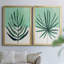 «Verging Palm III», ensemble de 2 reproductions d'art sur toile encadrées-1806466657-1806466658