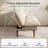Serta 66'' Upholstered Tufted Convertible Futon Sofa Bed-210113503