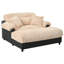 Chaise longue avec deux coussins décoratifs-1585007094