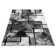 Alaya Flatweave Rug in Black/Grey