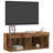 vidaXL Bedside Cabinet with LED Lights Storage Side Table Floating Nightstand-1120835426
