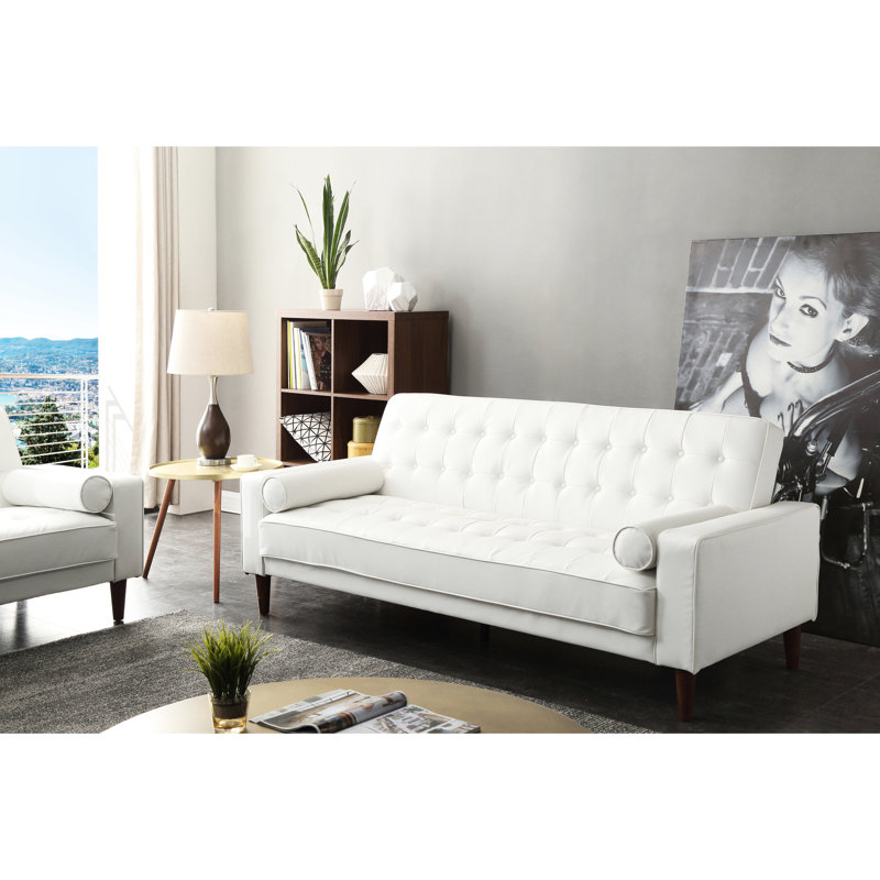 Lit blanc G847a-s, rembourrage en mousse, zone de création d'unité centrale, 85 po Profondeur, largeur 34, hauteur 30, G847a-s en blanc, endroit serein, fait, 85 po, 34 po et 30 po