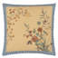 Peacock Toile Sepia Decorative Pillow