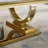 Coutee 47"L Coffee Table with Double Pedestal Base and Marble Top-795856002-795856001