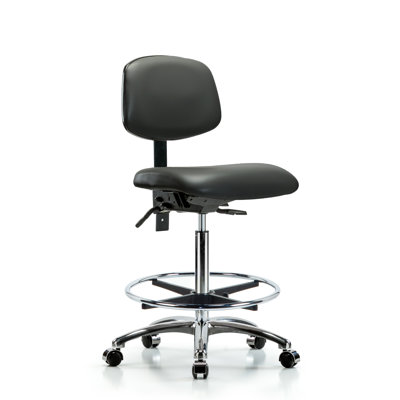 Chaise de travail en vinyle Lakayden