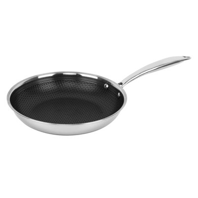 3-Ply Hybrid Non-Stick Stainless Steel Induction-Ready Frying Pan (11 In.)
