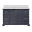 Ensemble de meuble-lavabo simple 60 po avec comptoir gris quartz Ronnie-1892729881-1882987846