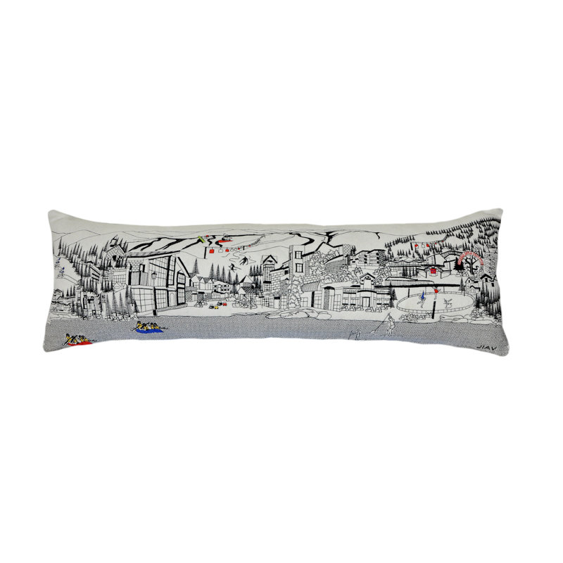 Coussin lombaire 14 "X 35", 14 po x 45 po, Crème