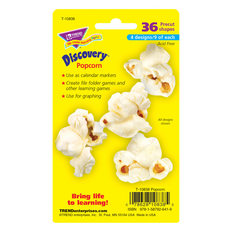 Mini-accents tendance Popcorn