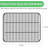 Quickflame Porcelain Cooking Grid and 3-Pack Stainless Steel Heat Plates for DynaGlo 3-Burner Grill