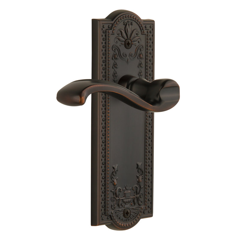 Grandeur Parthenon Plate Double Dummy with Portofino Lever, Timeless Bronze
