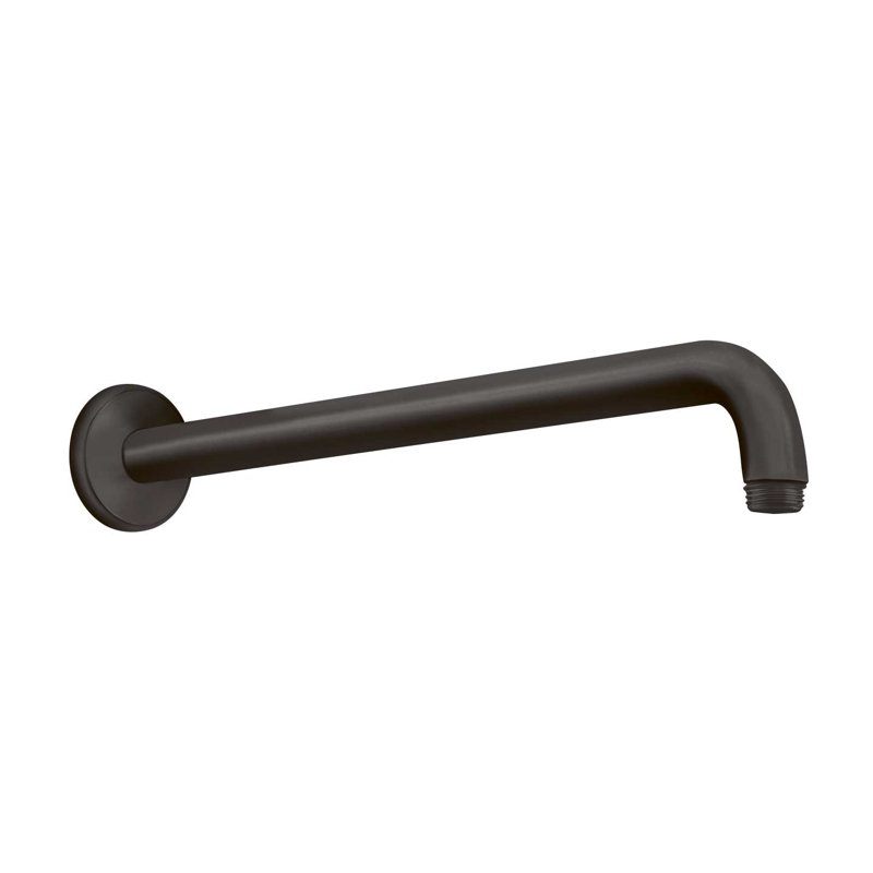 Bras de douche Hansgrohe Raindance 15 pouces, Noir mat