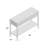 44'' Console Table