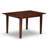 3 Piece Dining Room Furniture Set Contains a Rectangle Kitchen Table with Butterfly Leaf and 2 Dining Chairs, Mahogany-1165254426