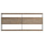Casa Paros 74'' W Solid Wood Console Table