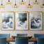 NAUTICAL Series CCXI - Impression encadrée sur mesure de qualité supérieure - 3 pièces-502086377-502086376