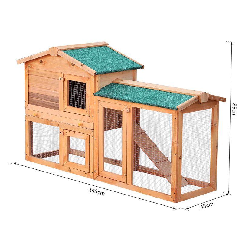 Britton Weather Resistant Small Animal Hutch
