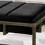 Banc avec repose-pieds et repose-pieds Luxury