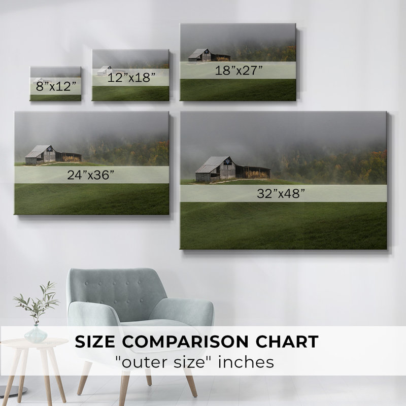 Toile tendue Mountain Air-Gallery, H 12 po x l 18 po