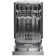 18" 52 dBA Built-In Full Console Dishwasher