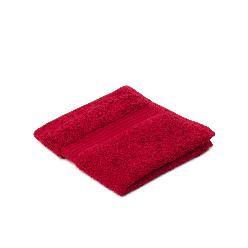 New York Cotton Washcloth, Bordeaux