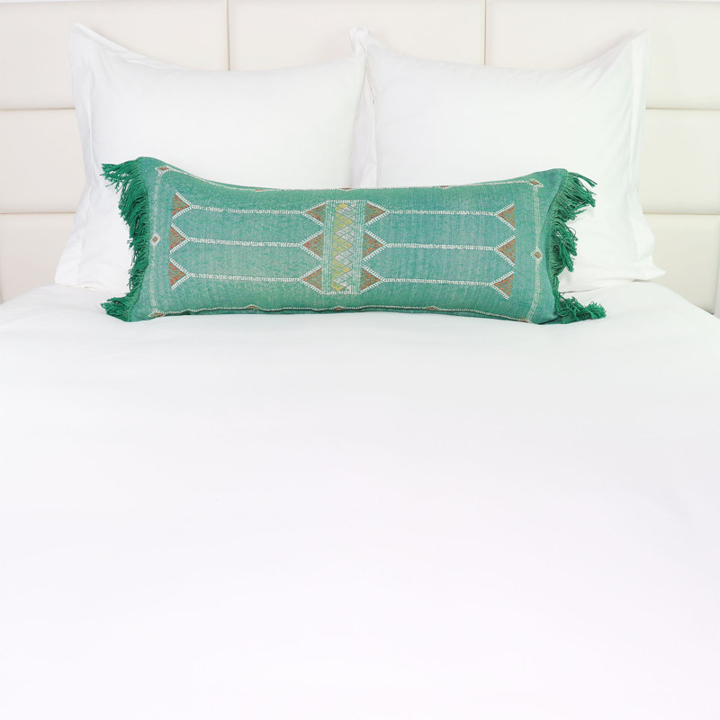 Atlas Rectangular Pillow Cover, Green