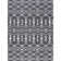 Tapis gris / blanc Jemima