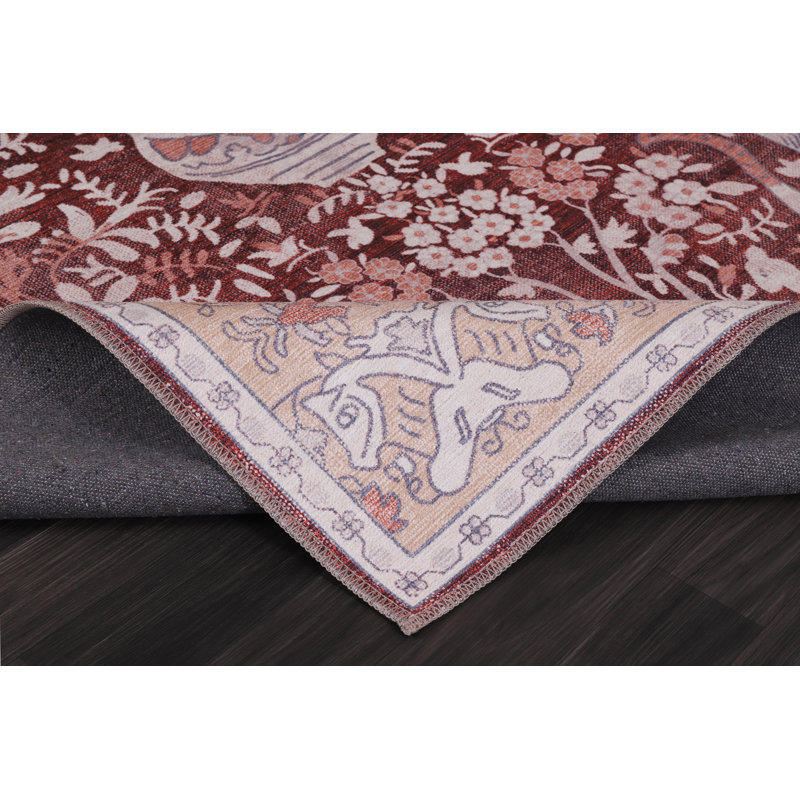 Geometric Flatweave Area Rug, 80 x 150 cm