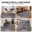 Tapis gris anthracite lavable à la machine Labarbera-135653204