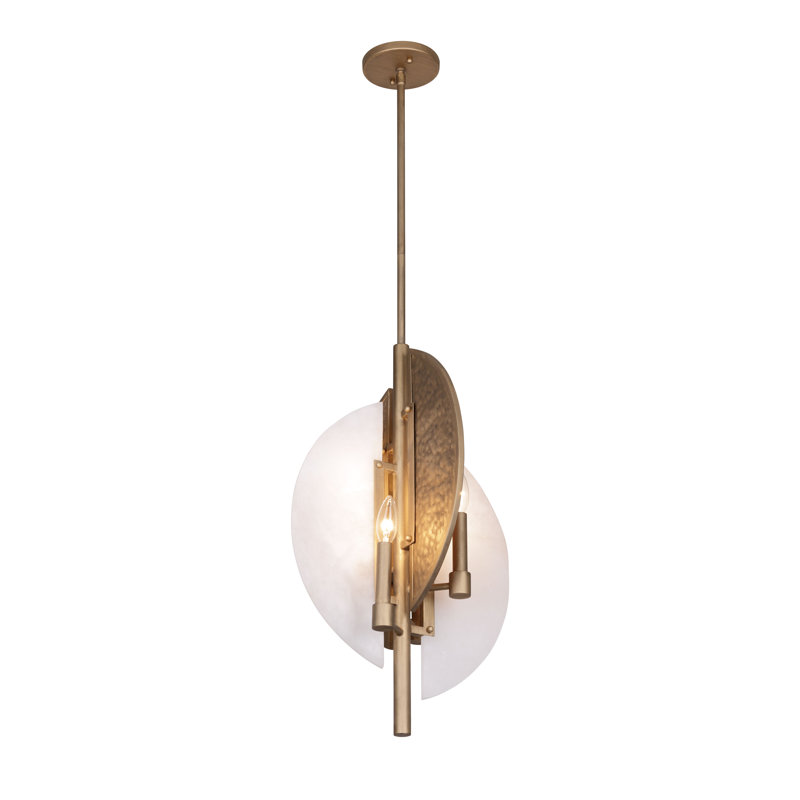 Brayden Studio® Geraldean - 4 Light Pendant In Ashen Gold Finish